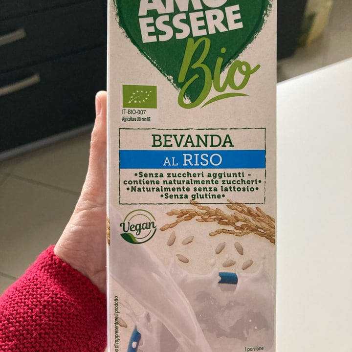 photo of AMO ESSERE BIO bevanda al riso shared by @alessia2106 on  04 Apr 2023 - review
