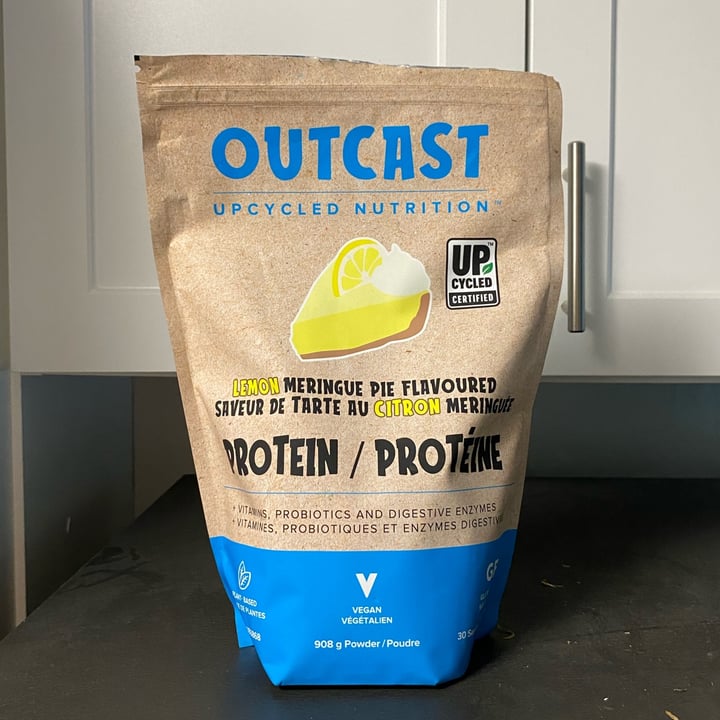 photo of Outcast Upcycled Nutrition Lemon Meringue Protein Powder shared by @ryanleys on  06 Jul 2023 - review
