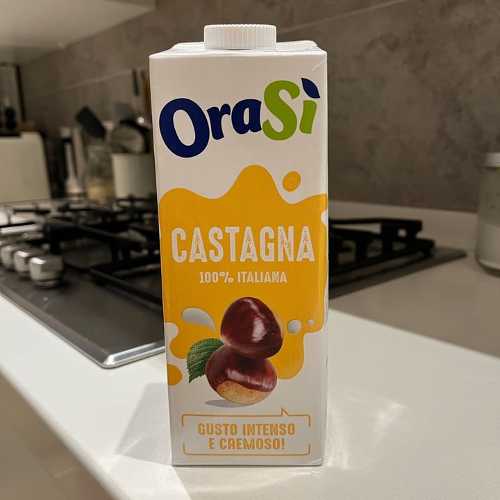 photo of OraSí Latte di castagne shared by @isarab on  23 Dec 2022 - review