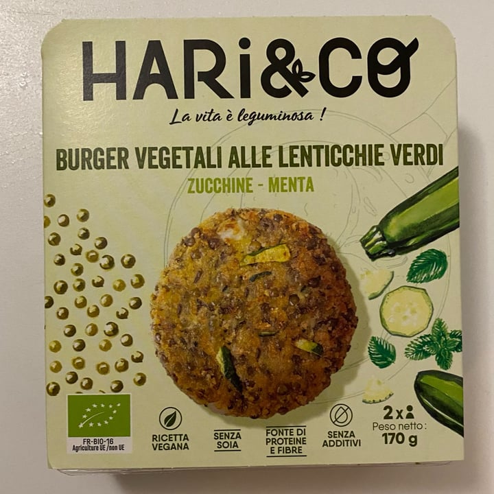 photo of Hari&Co burgher lenticchie verdi shared by @gretaped on  18 Mar 2023 - review