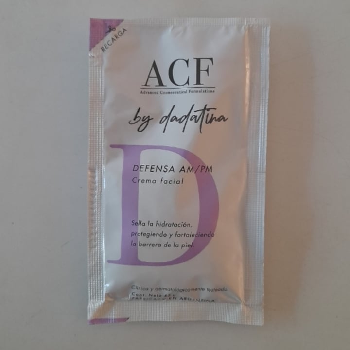 photo of acf by dadatina Defensa Am/pm Crema Facial shared by @arissz on  26 Feb 2023 - review