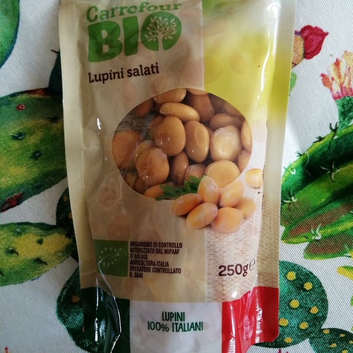 photo of Carrefour Bio Lupini shared by @fedevegana on  18 Mar 2023 - review