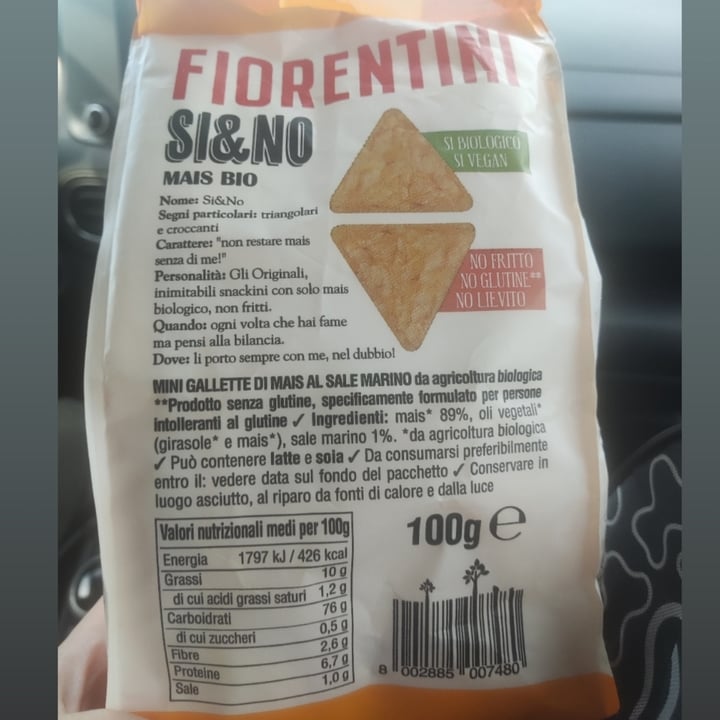 photo of Fiorentini Gallette di mais shared by @felika on  01 Jun 2023 - review