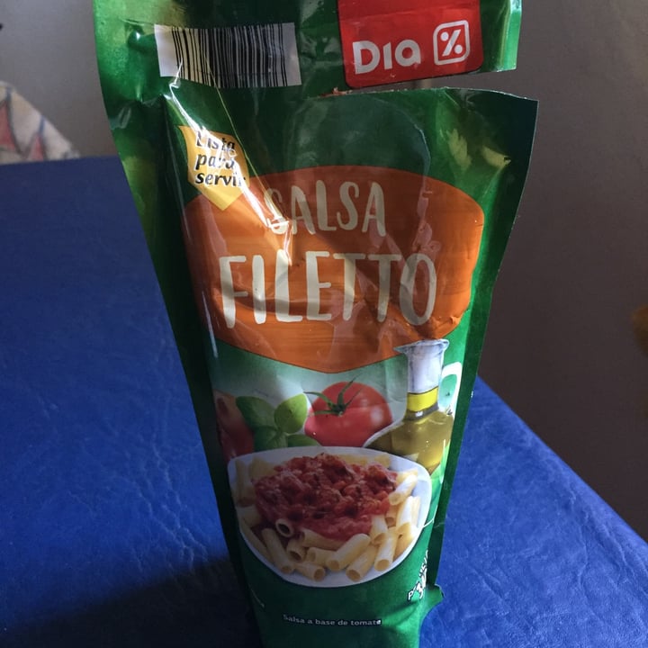 photo of Dia% Salsa Filetto shared by @caronoel on  07 Apr 2023 - review