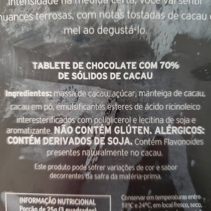 photo of Bendito Cacao Barra Bendito Cacau 70% shared by @carolmace on  04 Mar 2023 - review