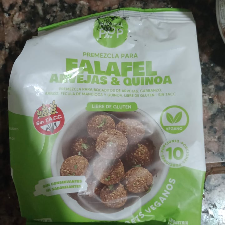photo of Natural Pop Premezcla Para Falafel De Arveja Y Quinoa shared by @celesteay on  06 Jul 2023 - review