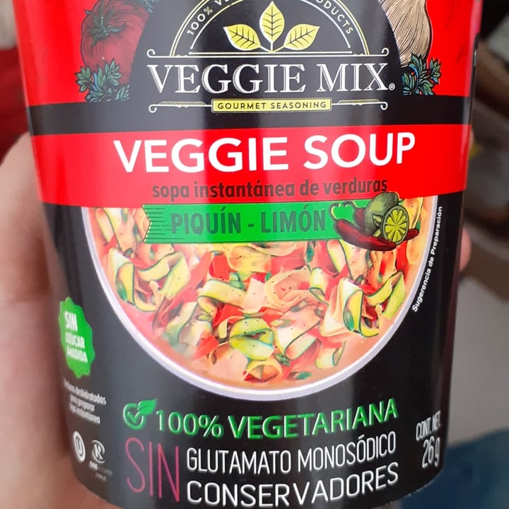 photo of Veggie mix Veggie Soup Piquin Limon shared by @rammar on  31 May 2023 - review