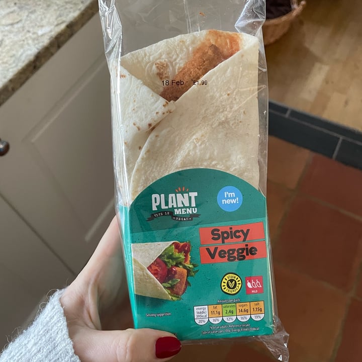 photo of Plant Menu Spicy veggie shared by @lucyjseward on  17 Feb 2023 - review