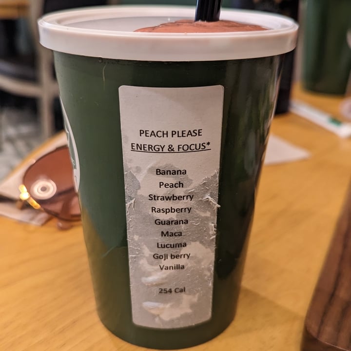 photo of Green Papaya Plant Based Peach Please smoothie shared by @daafrodisiac on  26 Dec 2022 - review