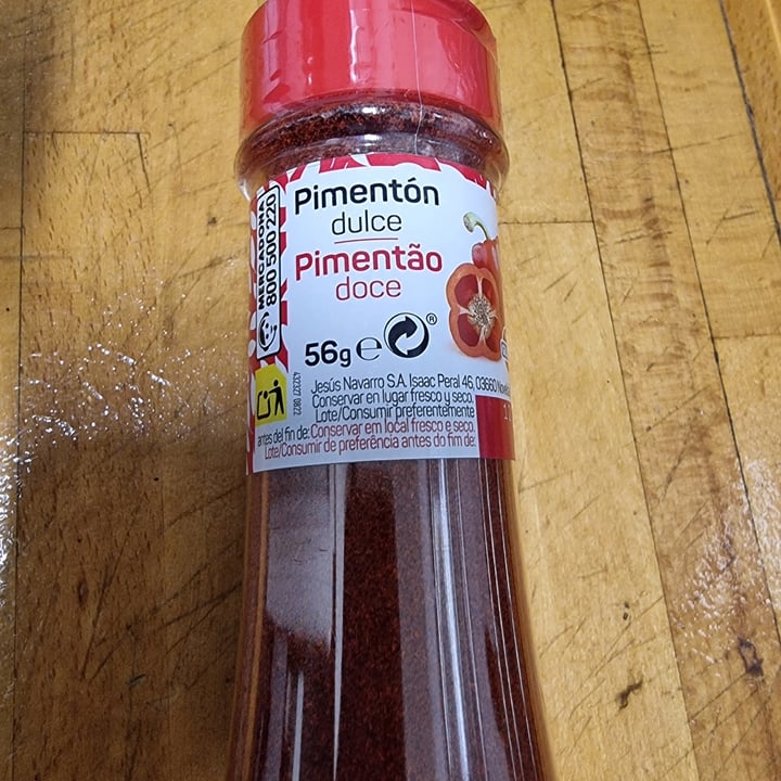 photo of Hacendado Pimenton dulce shared by @crisnemo on  29 Apr 2023 - review