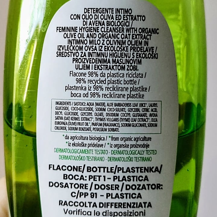 photo of Amo essere eco Detergente Intimo shared by @rosemarino on  19 Jul 2023 - review