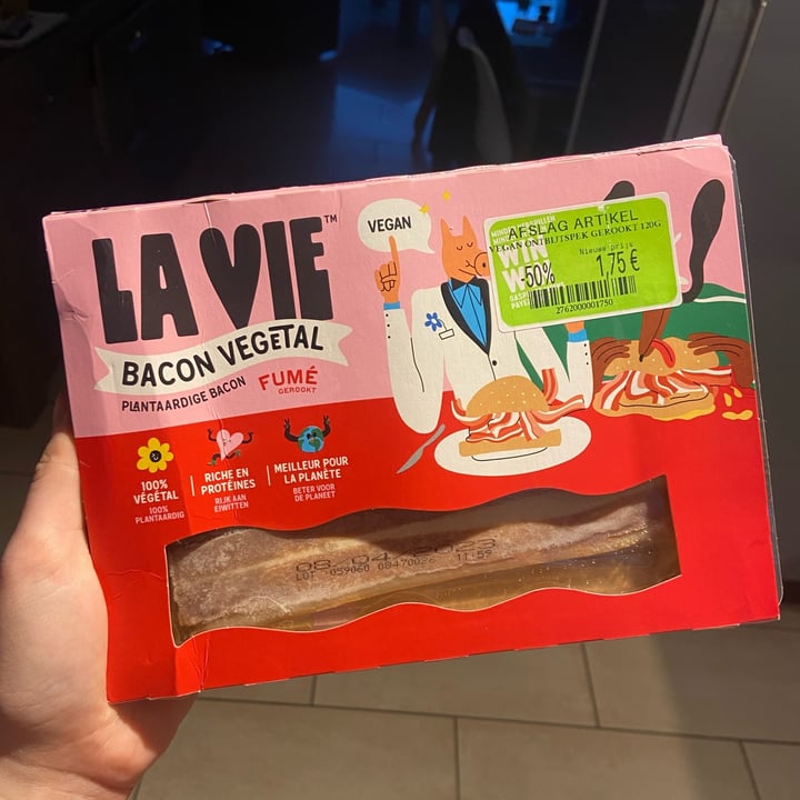 photo of La Vie Foods plant based bacon shared by @helena12345 on  07 Jun 2023 - review