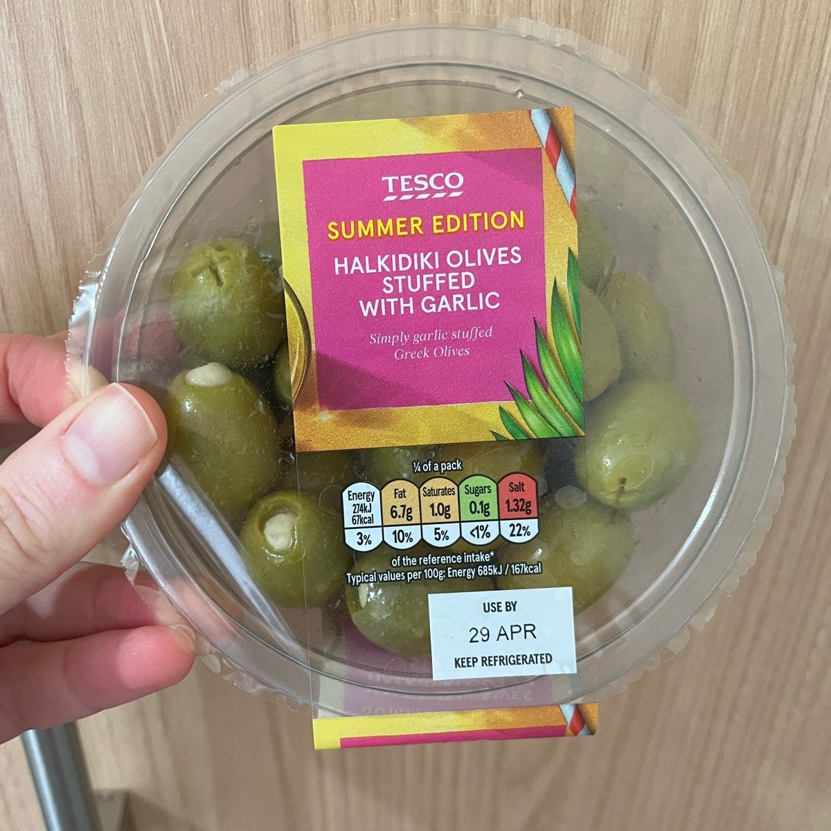 Tesco Halkidiki Olives Stuffed with Garlic Reviews abillion