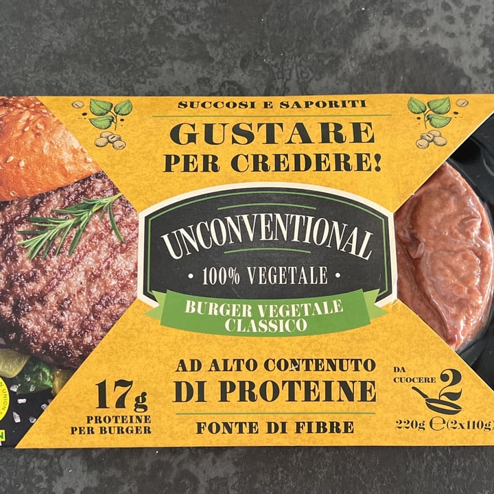 photo of Unconventional Burger Vegetale Classico - Classic Burger shared by @siggia on  18 Jul 2023 - review