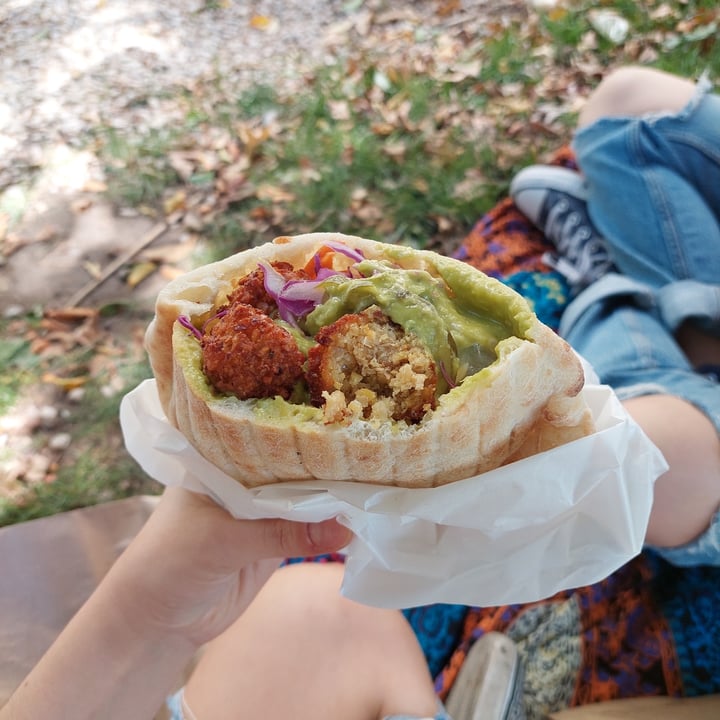 photo of Veggie Medio Oriente Falafel sandwich shared by @ladylu on  19 Feb 2023 - review