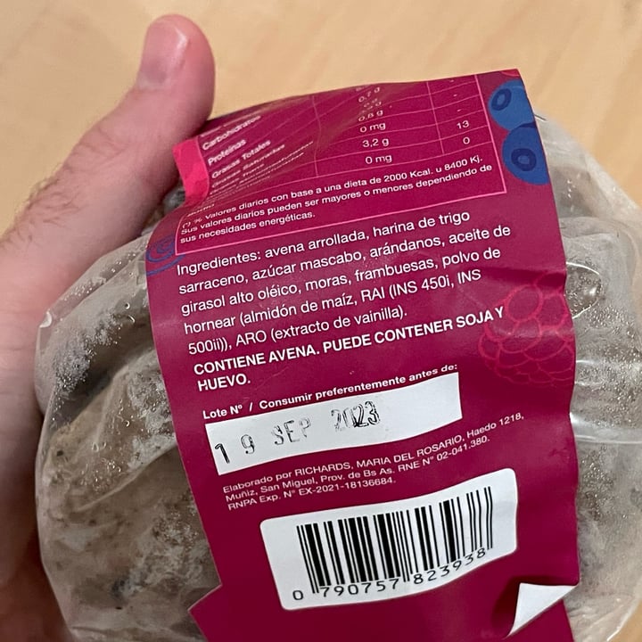 photo of Bygiro Pancakes de Avena con Frutos Rojos shared by @franvegg on  29 Mar 2023 - review