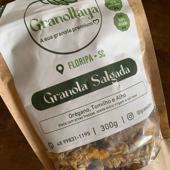 photo of Granollaya granola salgada shared by @simonem on  28 Feb 2023 - review