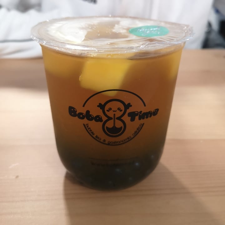 photo of BobaTime - Bubble Tea & Gastronomia Asiatica Boba mango e mirtilli shared by @miraculousveggybug on  07 Mar 2023 - review