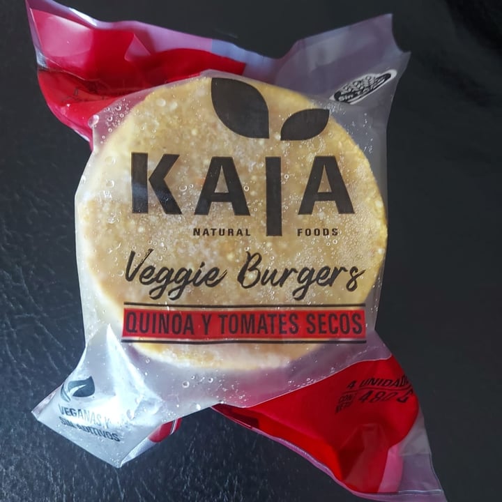 photo of Kaia Natural Foods Hamburguersas de quinoa y tomates secos shared by @pmessa on  29 Jan 2023 - review