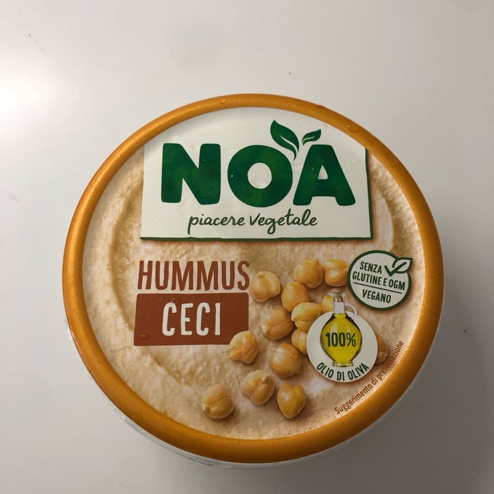photo of noa piacere vegetale Hummus ceci shared by @usby on  08 Jan 2023 - review