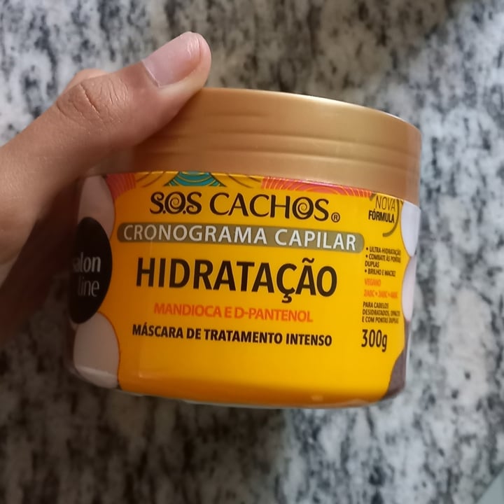 photo of Salon line Hidratação  mandioca e D-pantenol shared by @janainabordinhao on  04 Apr 2023 - review