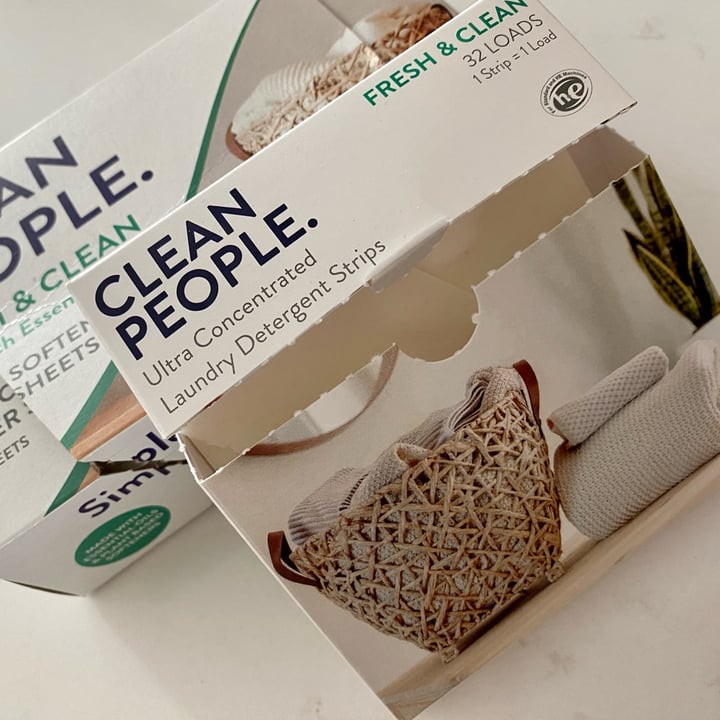 photo of Get Clean People Clean People Ultra Concentrated Laundry Detergent Strips shared by @buffaloveg on  21 Jun 2023 - review