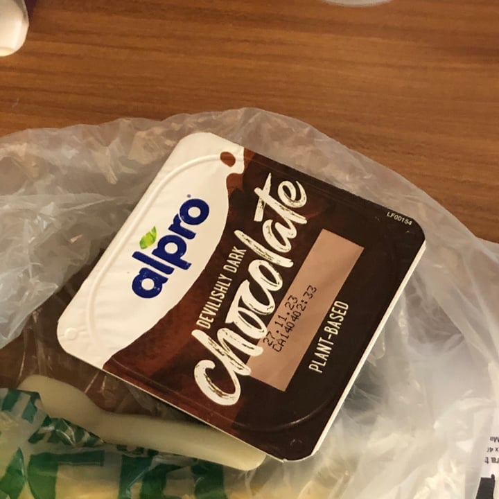 photo of Alpro Devilishly Dark Chocolate Plant-based Dessert shared by @eliiiiiiiiii8i on  26 Jun 2023 - review