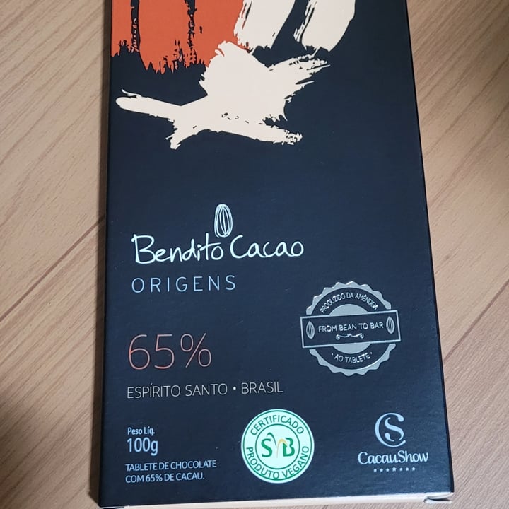 photo of Cacau Show Bendito Cacau 65% shared by @mileneflores on  01 Jul 2023 - review