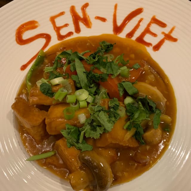 Photo of the dish “Marine Tofu Caramel in Tomato Sauce”