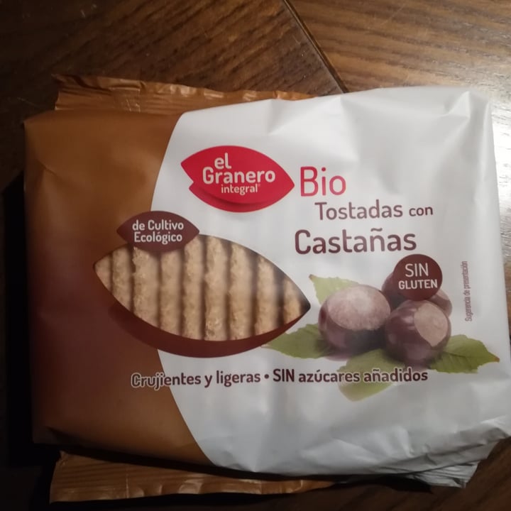 photo of El Granero Integral tostadas con castañas shared by @gilblyte on  25 Feb 2023 - review