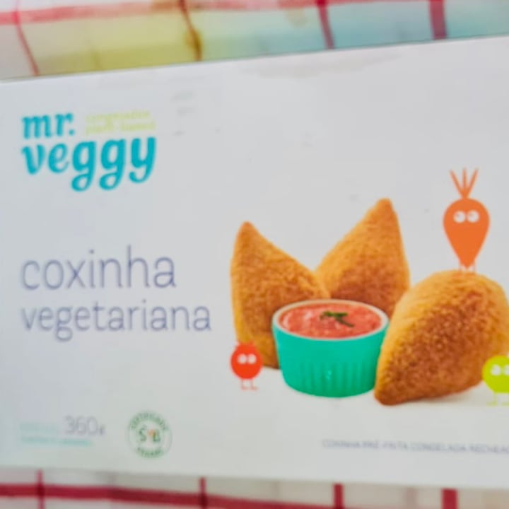 photo of mr. veggy Coxinha vegetariana shared by @julybrito on  04 Jan 2023 - review
