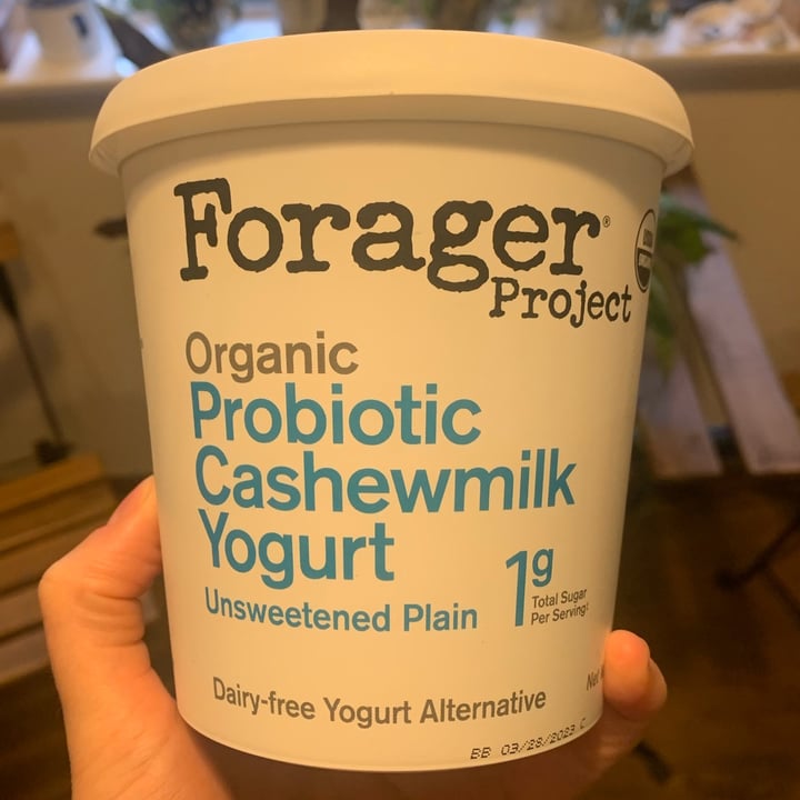 photo of Forager Project Cashewmilk Yogurt Unsweetened Plain shared by @hailseitan-666 on  27 Feb 2023 - review