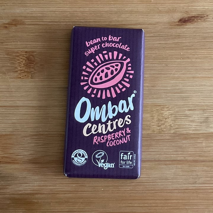 photo of Ombar ombar raspberry & coconut centres shared by @raffapico on  31 Jul 2023 - review