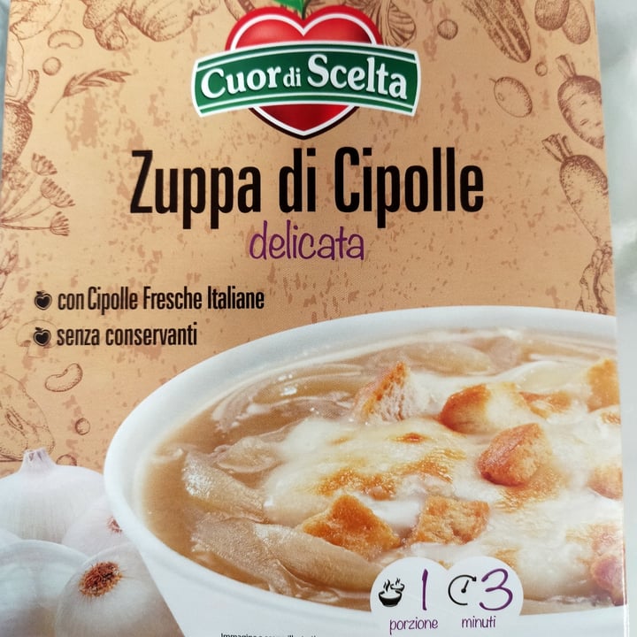 photo of Cuor di scelta Zuppa di cipolle shared by @mirtilla2182 on  18 Jan 2023 - review