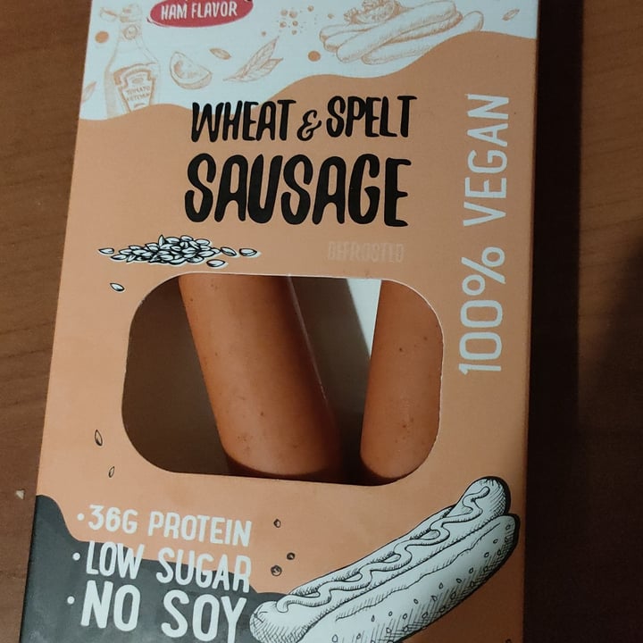 photo of Happy Planet wheat and spelt sausage shared by @greenpower on  20 Jan 2023 - review