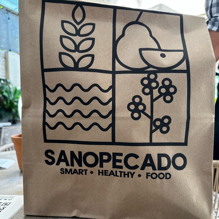 photo of Sanopecado Cacao Pie shared by @berryveganplanet on  09 Jan 2023 - review