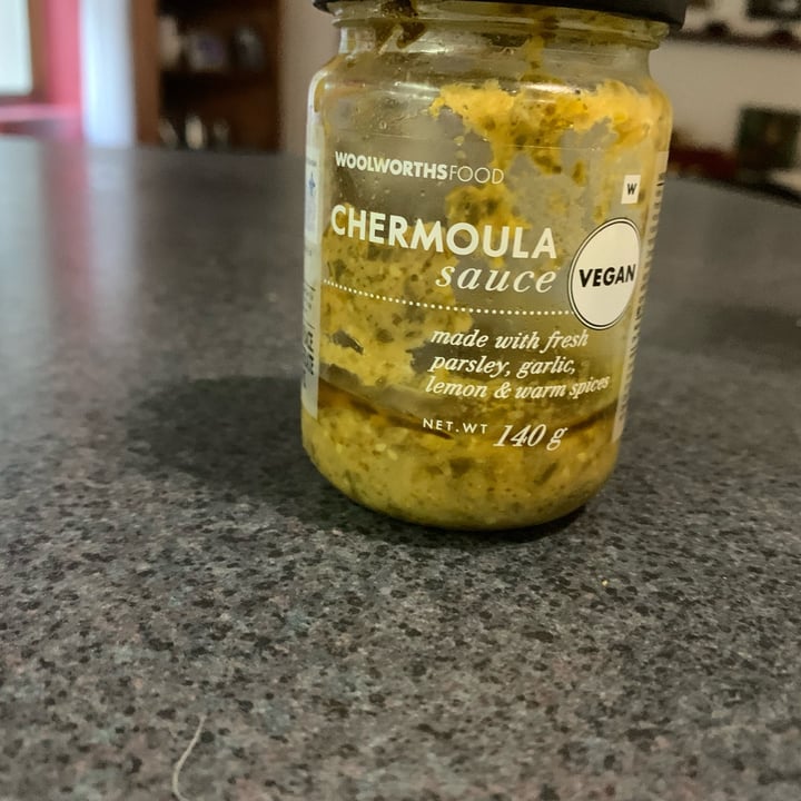 photo of Woolworths Food Chermoula sauce shared by @greendawning on  09 May 2023 - review