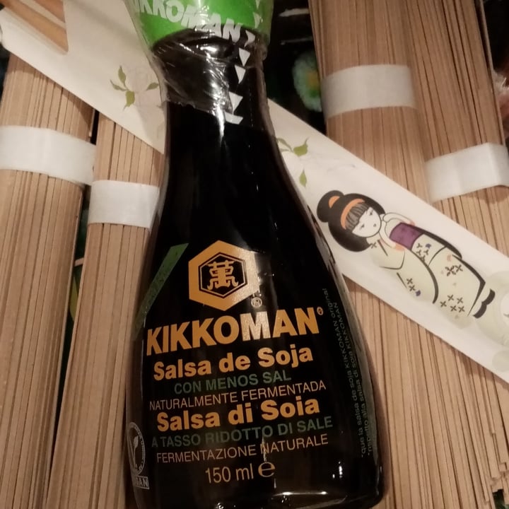 photo of Kikkoman Salsa di Soia A Ridotto Contenuto Di Sale shared by @valeveg75 on  10 Jan 2023 - review