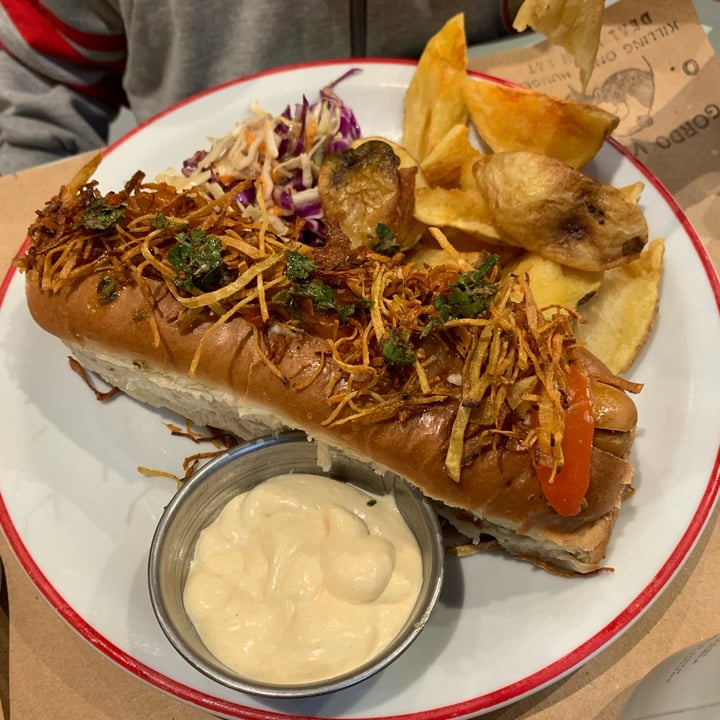photo of Gordo Vegano Super pancho criollo shared by @sechague on  03 May 2023 - review