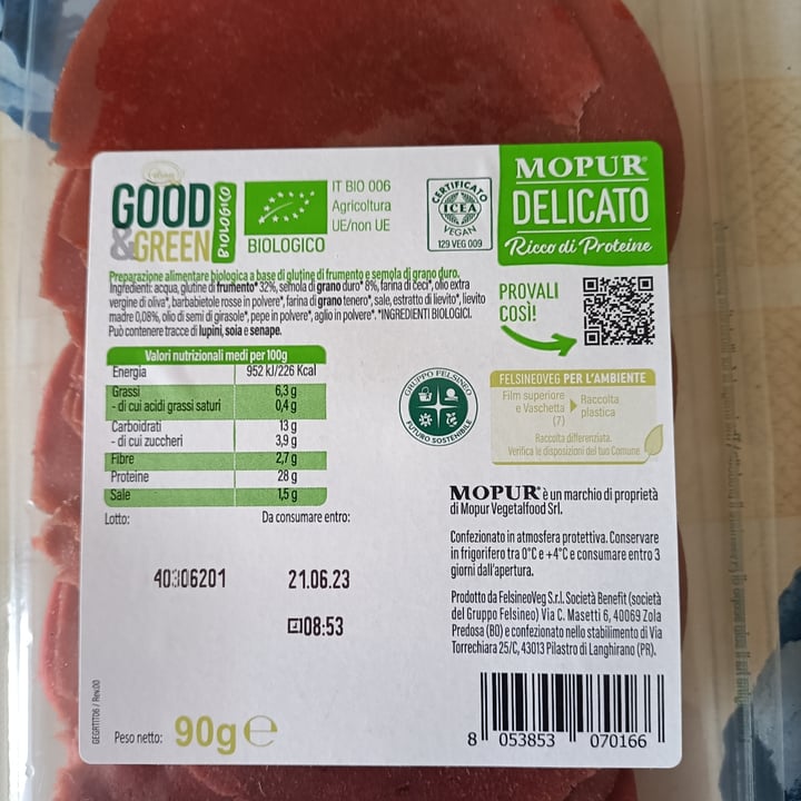 photo of Good & Green mopur delicato shared by @frama on  22 Apr 2023 - review