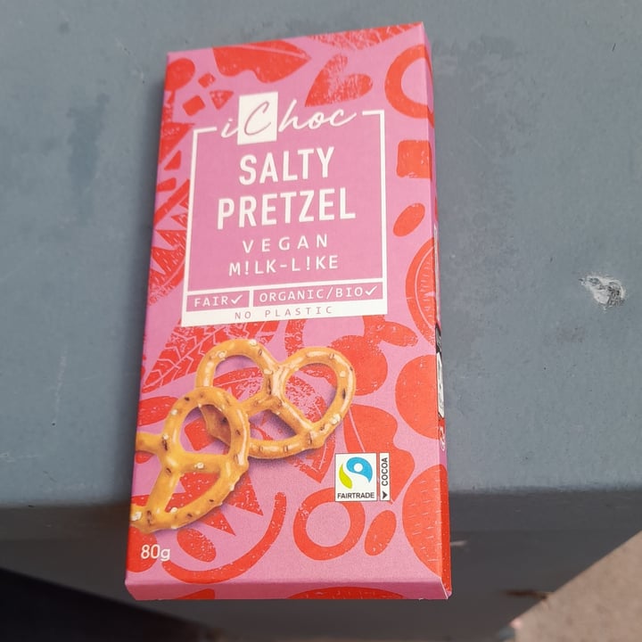 photo of iChoc salty pretzel vegan m!lk-l!ke shared by @alice50 on  29 Jul 2023 - review