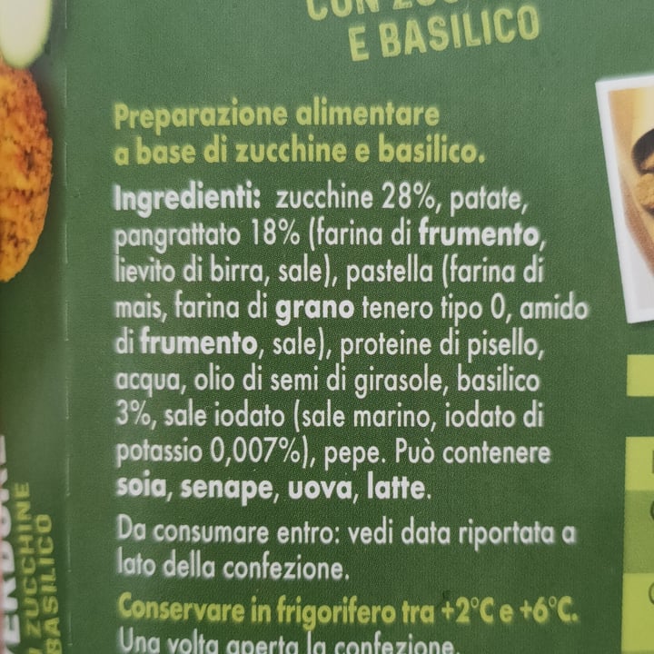 photo of Zerbinati Crocchette Di Verdure Con Zucchine E Basilico shared by @andydesa on  05 Aug 2023 - review