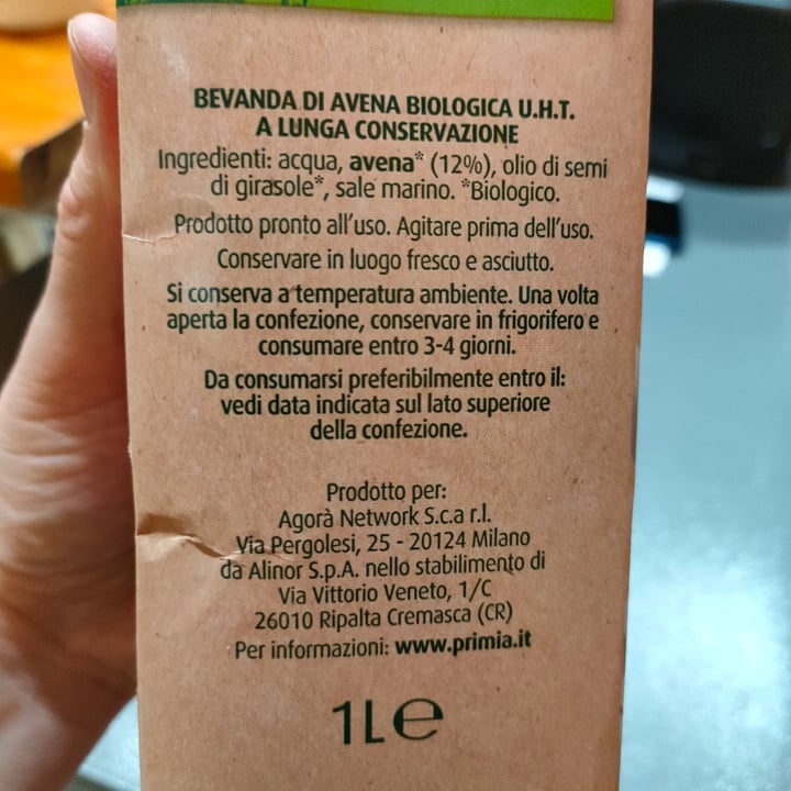 photo of Via Verde Bio Bevanda A Base Di Avena shared by @walkoffame on  20 Apr 2023 - review