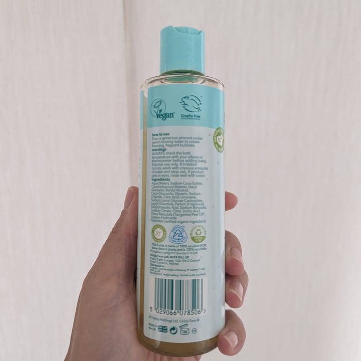 photo of Child's Farm Baby bubble bath shared by @laurakantor22 on  11 Jul 2023 - review
