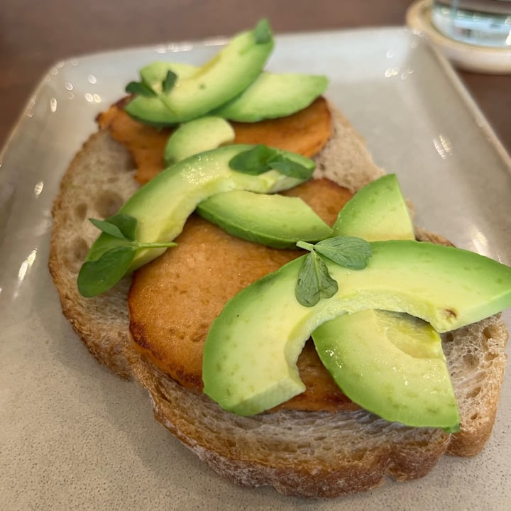 photo of Vine Cafe sourdough avocado shared by @soy-orbison on  28 Jul 2023 - review