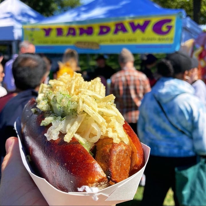 photo of Yeah Dawg!!! (Food cart) New Yorker shared by @themoistvegan on  22 Mar 2023 - review