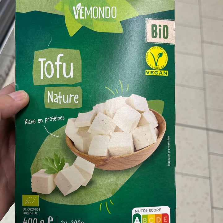 photo of Vemondo Tofu natural bio shared by @francescalattanzi on  02 Jan 2023 - review