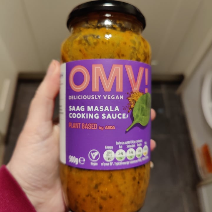 photo of OMV! Saag Masala Cooking Sauce shared by @plumesworld on  30 Jan 2023 - review
