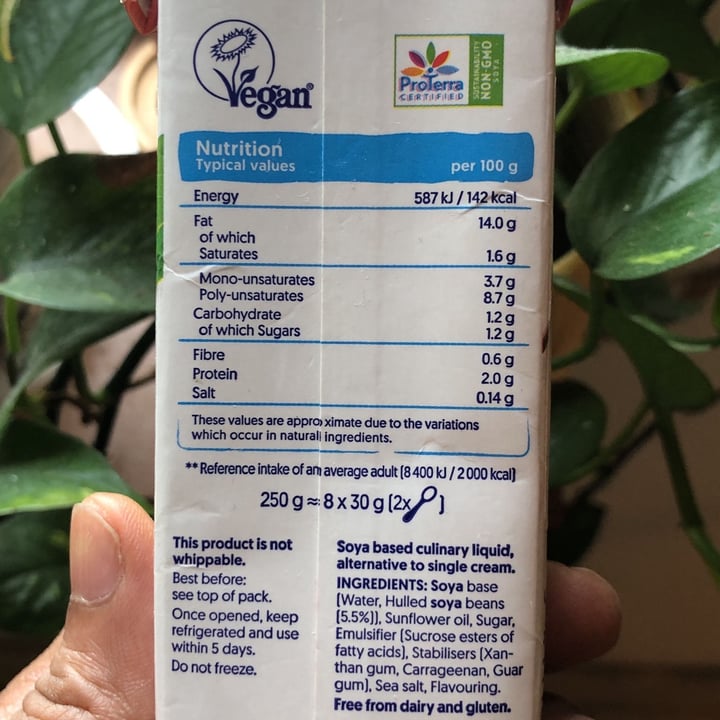 photo of Alpro alpro single soya shared by @skepticphytophile on  12 Jul 2023 - review