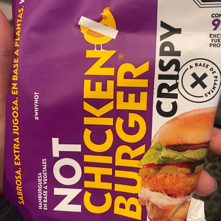 photo of NotCo Not Chicken Burger Crispy shared by @loveccier on  12 Jul 2023 - review
